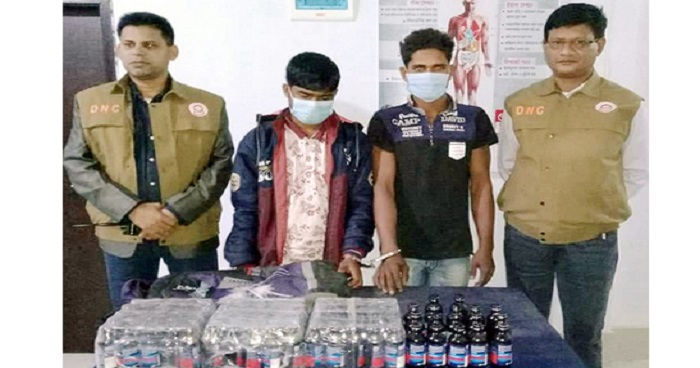 বগুড়ায় বিশেষ অভিযানে ফেন্সিডিলসহ আটক ২ জন বগুড়ায় বিশেষ অভিযানে ফেন্সিডিলসহ আটক ২ জন