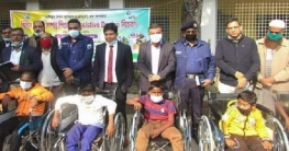 বগুড়ায় বিশেষ চাহিদা সম্পন্ন শিশুদের মাঝে হুইল চেয়ার বিতরণ বগুড়ায় বিশেষ চাহিদা সম্পন্ন শিশুদের মাঝে হুইল চেয়ার বিতরণ