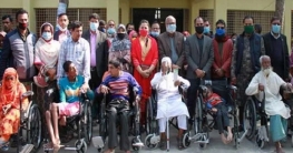 গাবতলীতে সমাজ সেবা দিবস উপলক্ষে হুইল চেয়ার বিতরন গাবতলীতে সমাজ সেবা দিবস উপলক্ষে হুইল চেয়ার বিতরন