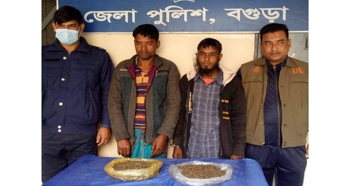 বগুড়ায় গাঁজাসহ গ্রেফতার ২ বগুড়ায় গাঁজাসহ গ্রেফতার ২