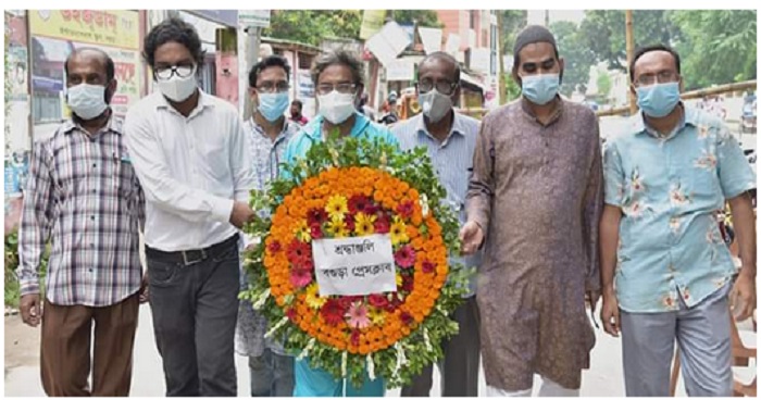 সাংবাদিক রাশীদ উন নবী বাবুর মৃত্যুতে বগুড়া প্রেসক্লাবের শোক