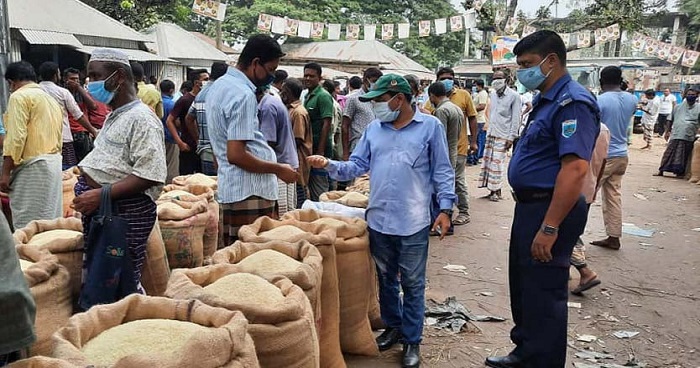 শেরপুরে ইউএনও’র বাজার  মনিটরিং, দণ্ডিত দুই