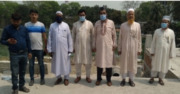 কাহালুতে নির্মাণাধীন মডেল মসজিদ পরিদর্শন কাহালুতে নির্মাণাধীন মডেল মসজিদ পরিদর্শন