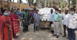 গাবতলীতে কর্মহীন পৌনে তিনশত সেলুন শ্রমিকদের খাদ্য দিলেন রবিন খাঁন গাবতলীতে কর্মহীন পৌনে তিনশত সেলুন শ্রমিকদের খাদ্য দিলেন রবিন খাঁন