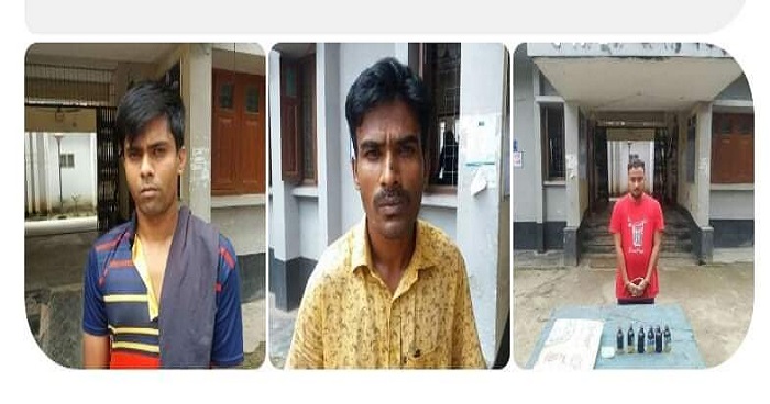 শেরপুরে পৃথক পৃথক অভিযানে তিন মাদক কারবারি গ্রেফতার শেরপুরে পৃথক পৃথক অভিযানে তিন মাদক কারবারি গ্রেফতার