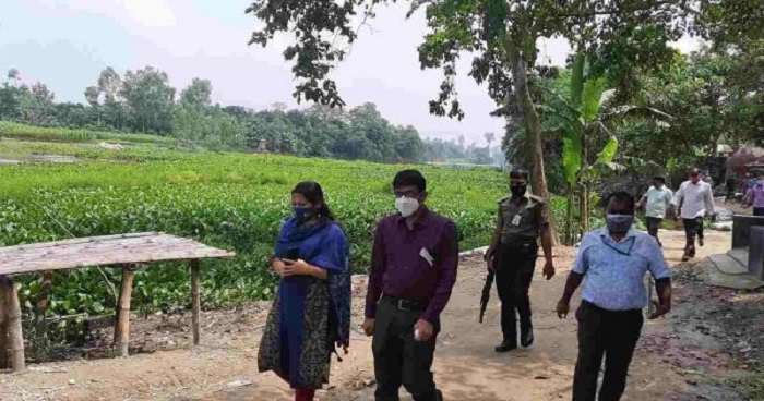 গাবতলীর পেরীদহ ইজারা সংক্রান্ত তদন্ত ও পরিদর্শন করলেন এডিসি