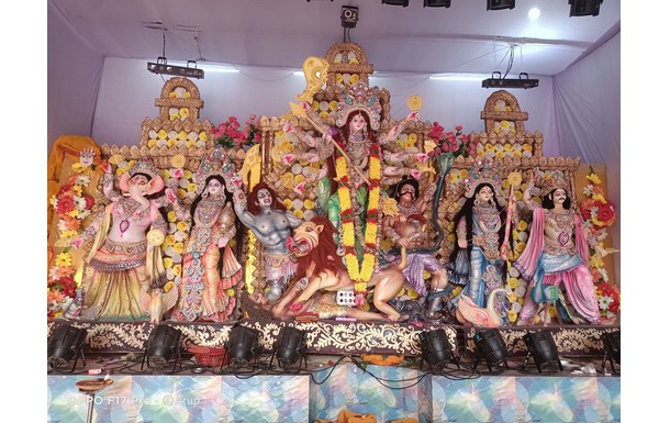বগুড়ায় দেবী দুর্গার মহাসপ্তমী পূজা অনুষ্ঠিত বগুড়ায় দেবী দুর্গার মহাসপ্তমী পূজা অনুষ্ঠিত