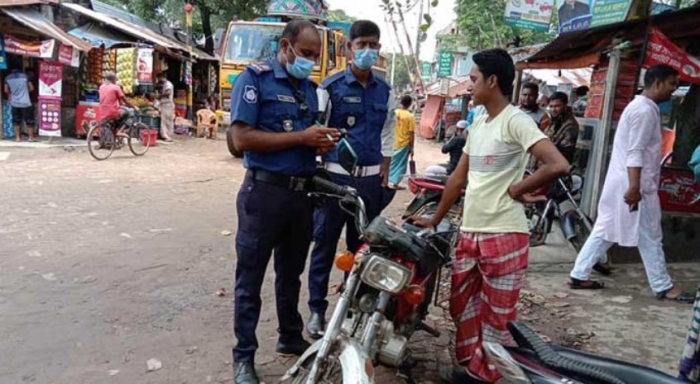 কাহালুতে ট্রাফিকের অভিযানে ১ লাখ ৯ হাজার টাকা জরিমানা