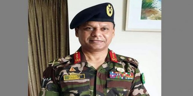 বগুড়া সেনাবাহিনীর সাঁজোয়া কোরের দায়িত্ব গ্রহণ করেছেন সেনা প্রধান
