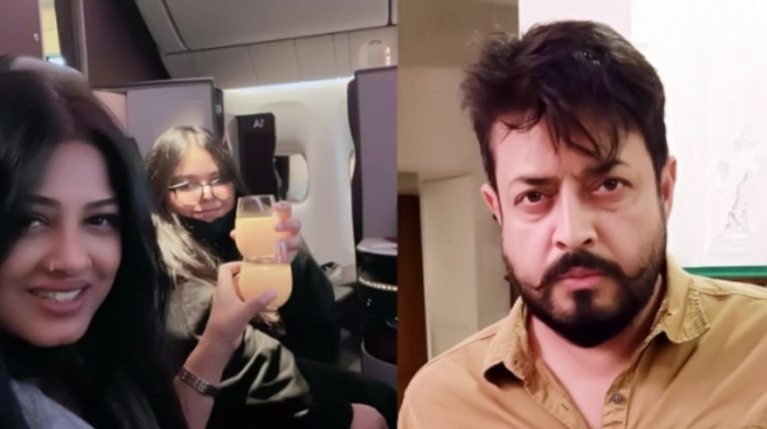 মেয়েকে নিয়ে যুক্তরাষ্ট্রে মৌসুমী, যেতে পারেনি সানী মেয়েকে নিয়ে যুক্তরাষ্ট্রে মৌসুমী, যেতে পারেনি সানী