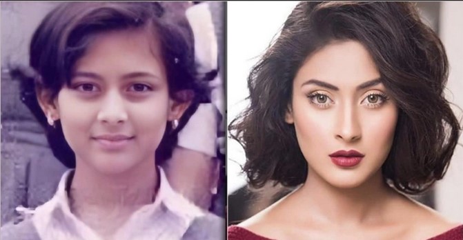 শৈশবের ছবিতে ভাইরাল মেহজাবিন! শৈশবের ছবিতে ভাইরাল মেহজাবিন!