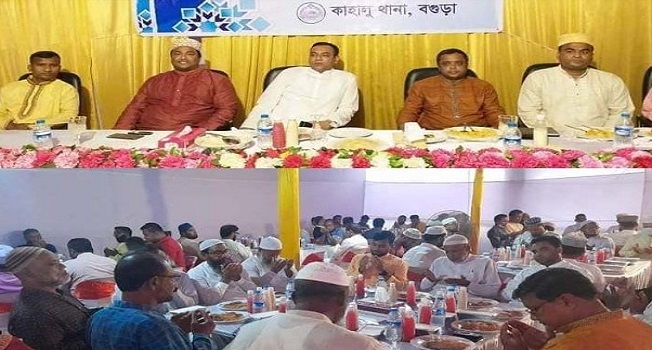 কাহালু থানা পুলিশের আয়োজনে ইফতার মাহফিল অনুষ্ঠিত