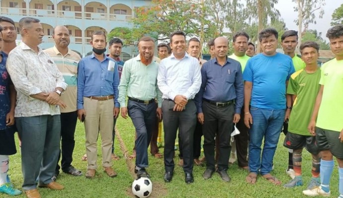 শিবগঞ্জে বঙ্গবন্ধু গোল্ডকাপ ফুটবল টুর্নামেন্টের  উদ্বোধন