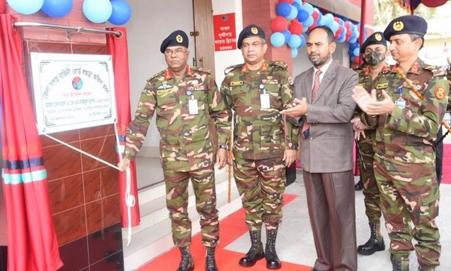 বগুড়ায় জেলা সশস্ত্র বাহিনী বোর্ডের নতুন ভবন উদ্বোধন