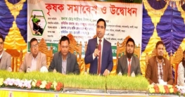 গাবতলীর সুখানপুকুরে কৃষক সমাবেশ ধানের চারা ও সার বিতরণ