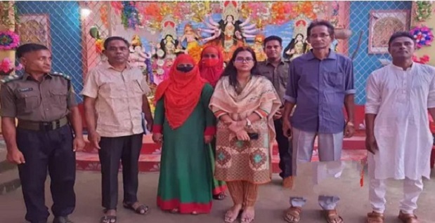 কাহালুতে ৩২ মন্ডপে শারদীয় দূর্গোৎসবঃ পূজা মন্ডপ পরিদর্শনে ইউএনও কাহালুতে ৩২ মন্ডপে শারদীয় দূর্গোৎসবঃ পূজা মন্ডপ পরিদর্শনে ইউএনও