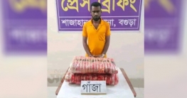 বগুড়ার শাহজাহানপুর ৮ কেজি গাঁজাসহ গ্রেফতার ১