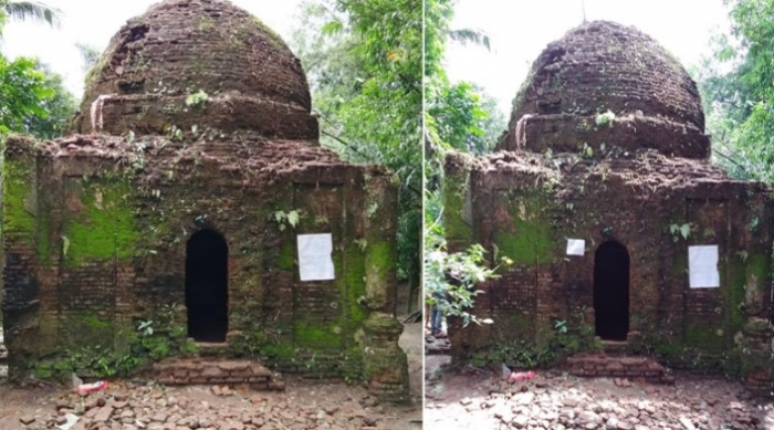 বগুড়ায় জঙ্গলে ঢাকা মসজিদ নিয়ে নানা জল্পনা বগুড়ায় জঙ্গলে ঢাকা মসজিদ নিয়ে নানা জল্পনা