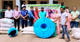 শাজাহানপুরে প্রদর্শনী মৎস্য খামারীদের মাঝে বিনামূল্যে উপকরণ বিতরণ