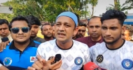 ফুটবল ম্যাচ ড্র করে বগুড়া ছাড়লো ব্যারিস্টার সুমন একাডেমি