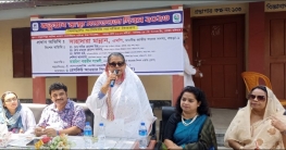 বগুড়ায় বিনামূল্যে স্যানিটারি ন্যাপকিন বিতরণে সাহাদারা এমপি