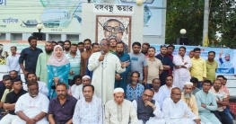 বগুড়ার শিবগঞ্জে যুবলীগের শান্তি সমাবেশ