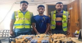 বগুড়ায় ফেন্সিডিলসহ যুবক গ্রেপ্তার