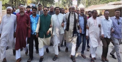 কাহালুতে হরতালের বিপক্ষে উপজেলা আ.লীগের মিছিল ও সমাবেশ অনুষ্ঠিত