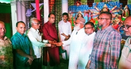 গাবতলীতে ৭৫টি পূজা মন্ডপে ভিপি সাহীনের অর্থ সহায়তা
