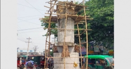 সান্তাহারে নির্মান হচ্ছে মুক্তিযোদ্ধা স্মৃতি স্তম্ভ