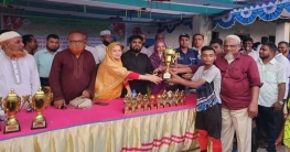 শাজাহানপুরে ফুটবল টুর্নামেন্টের সমাপনী ও পুরস্কার বিতরণী অনুষ্ঠান