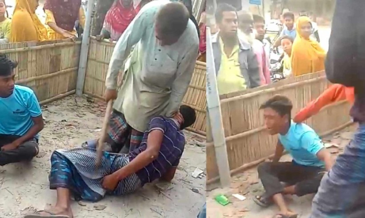 বগুড়ায় দুই কিশোরকে গাছে বেঁধে মধ্যযুগীয় কায়দায় নির্যাতন বগুড়ায় দুই কিশোরকে গাছে বেঁধে মধ্যযুগীয় কায়দায় নির্যাতন
