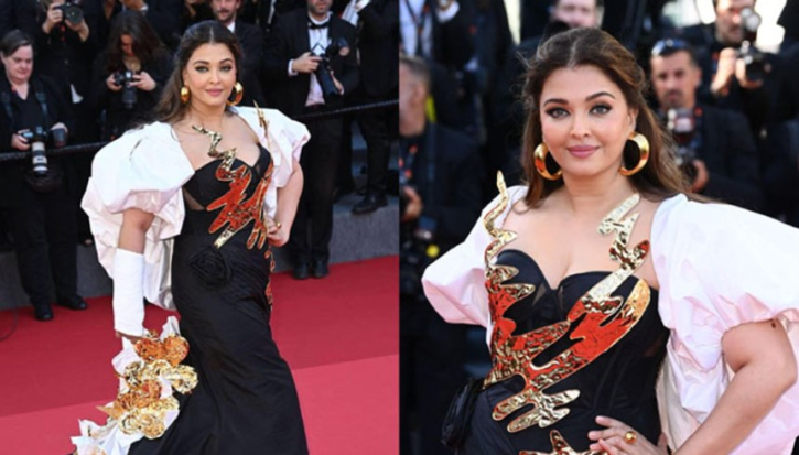 ভাঙা হাত নিয়েই কান মাতালেন ঐশ্বরিয়া ভাঙা হাত নিয়েই কান মাতালেন ঐশ্বরিয়া