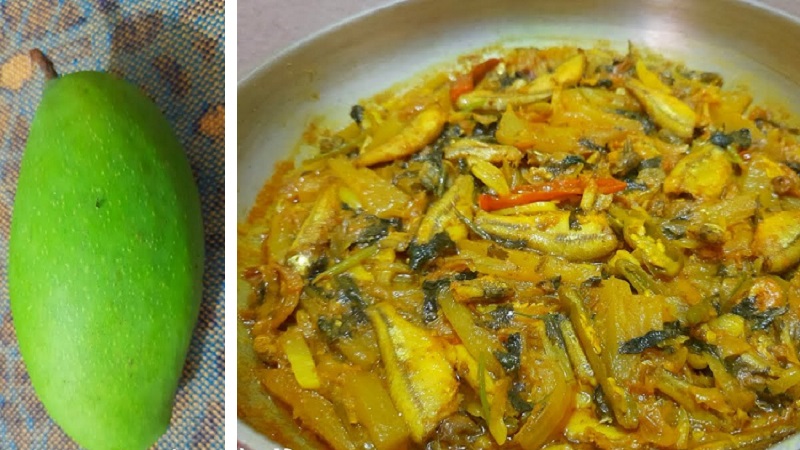 কাঁচা আম দিয়ে ছোট মাছের চচ্চড়ি খাবেন? রইলো রেসিপি কাঁচা আম দিয়ে ছোট মাছের চচ্চড়ি খাবেন? রইলো রেসিপি