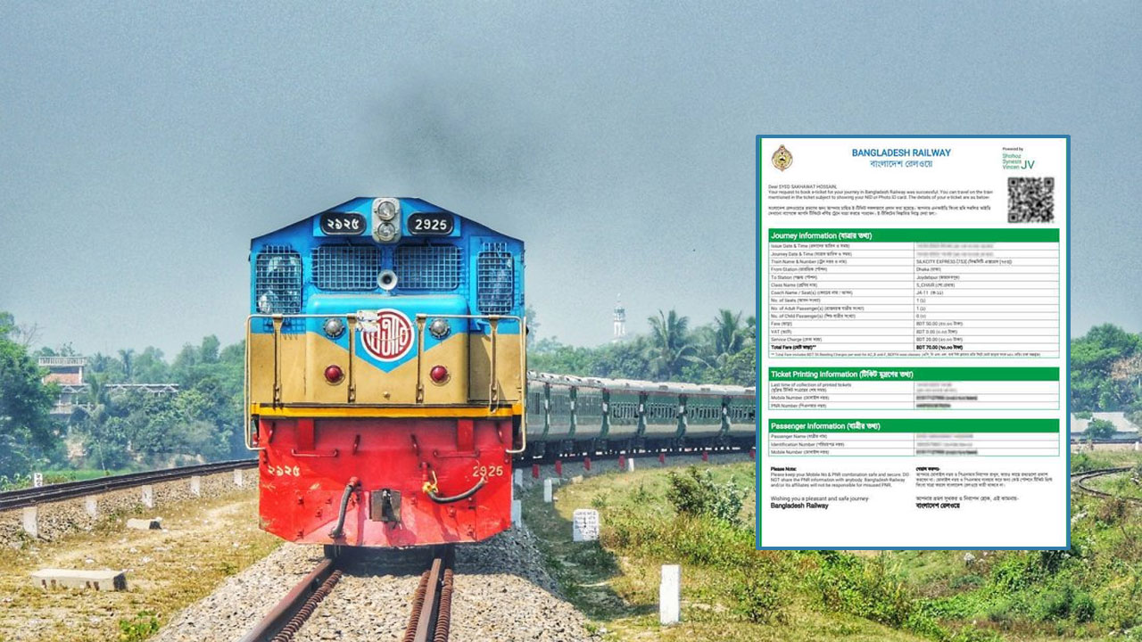 ঈদে ট্রেনে ফিরতি যাত্রার শেষ দিনের টিকিট বিক্রি আজ