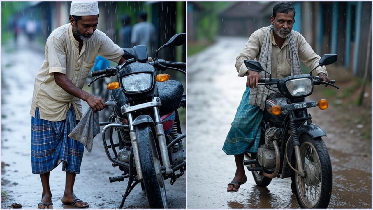 বৃষ্টিতে ভিজছে বাইক? নষ্ট হওয়ার আগেই এই কাজগুলো করুন