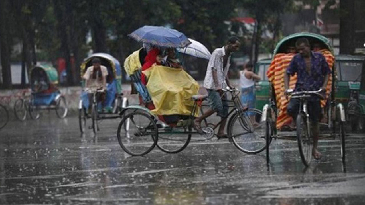 ঢাকায় গত ৬ ঘণ্টায় ৫৪ মি.মি. বৃষ্টি হয়েছে