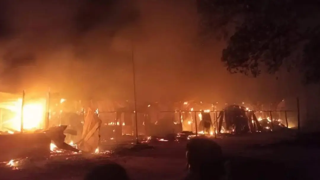 খাগড়াছড়ির রামগড়ে বিদ্যালয়ে ভয়াবহ অগ্নিকাণ্ড