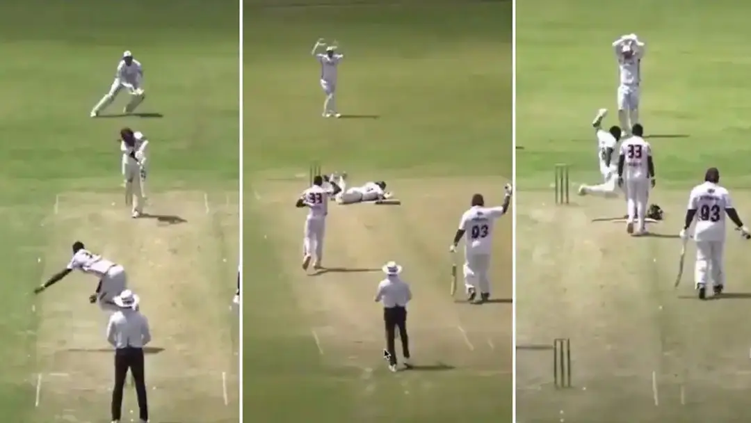 অস্বাভাবিক বাউন্সারে হেলমেটে আঘাতের পর লাথি, অতঃপর ম্যাচ পরিত্যক্ত