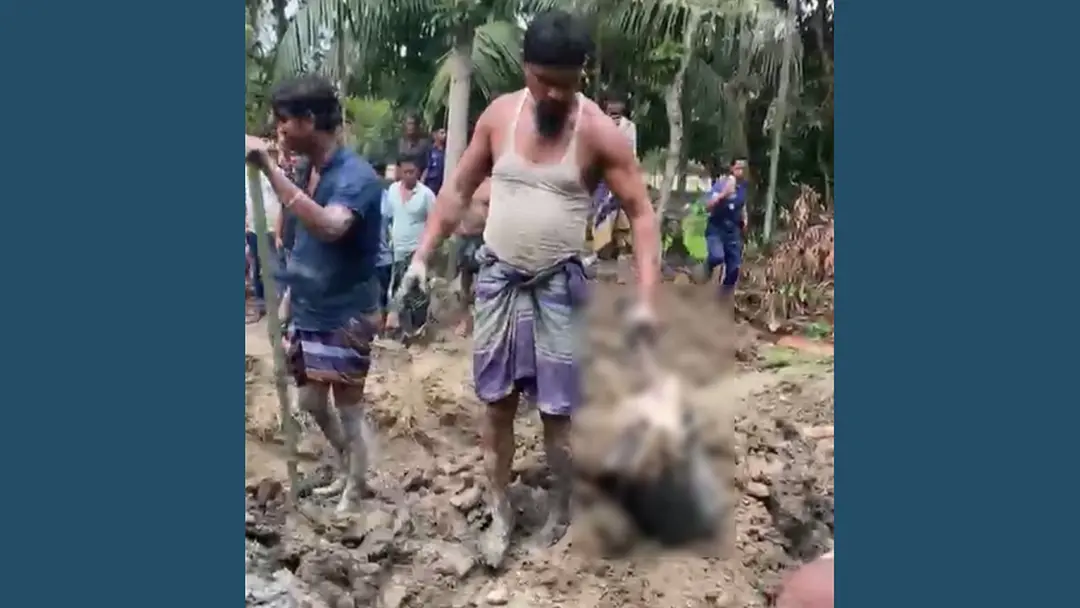 দুই বছর পর পুকুর খুঁড়ে উদ্ধার মা-ছেলের কঙ্কাল, গ্রেপ্তার ৩