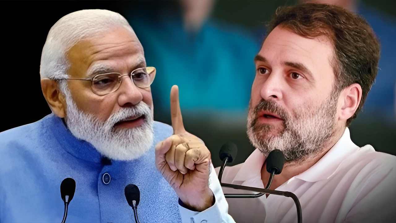 রাহুল গান্ধীকে ‘ব্যর্থ পণ্য’ বললেন মোদি, কংগ্রেসকে ‘পরজীবী’ আখ্যা রাহুল গান্ধীকে ‘ব্যর্থ পণ্য’ বললেন মোদি, কংগ্রেসকে ‘পরজীবী’ আখ্যা